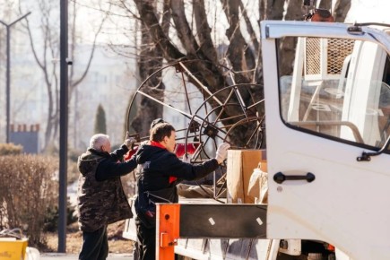В парках города активно подходит подготовка к новому сезону