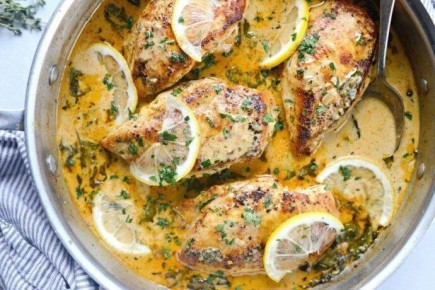 Нежная курочка в сливочном соусе: новый взгляд на классический рецепт