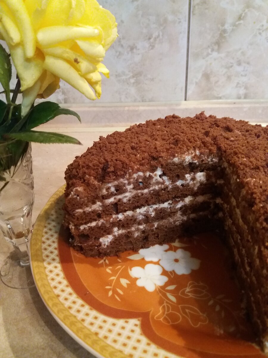 Необычный торт "Чёрный принц": просто, быстро и вкусно