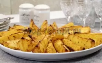 Необычная картошка по-деревенски с кетчупом: готовим по-новому!