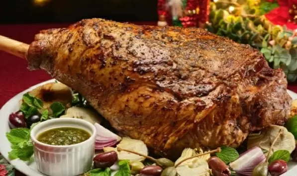 Праздничная баранья нога в духовке с травами: волшебство для ваших вкусовых рецепторов