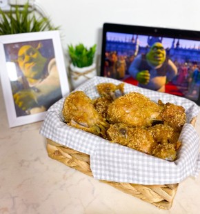 Куриные ножки, вдохновленные Шреком