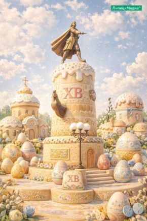 Особенно праздничный Липецк в Пасхальном обличии