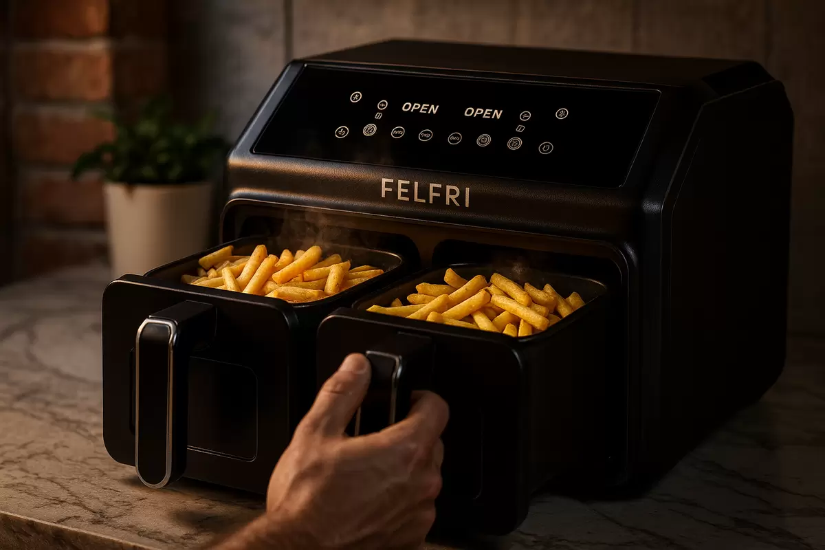 Хрустящая картошка фри за 15 минут: идеальный рецепт для аэрогриля