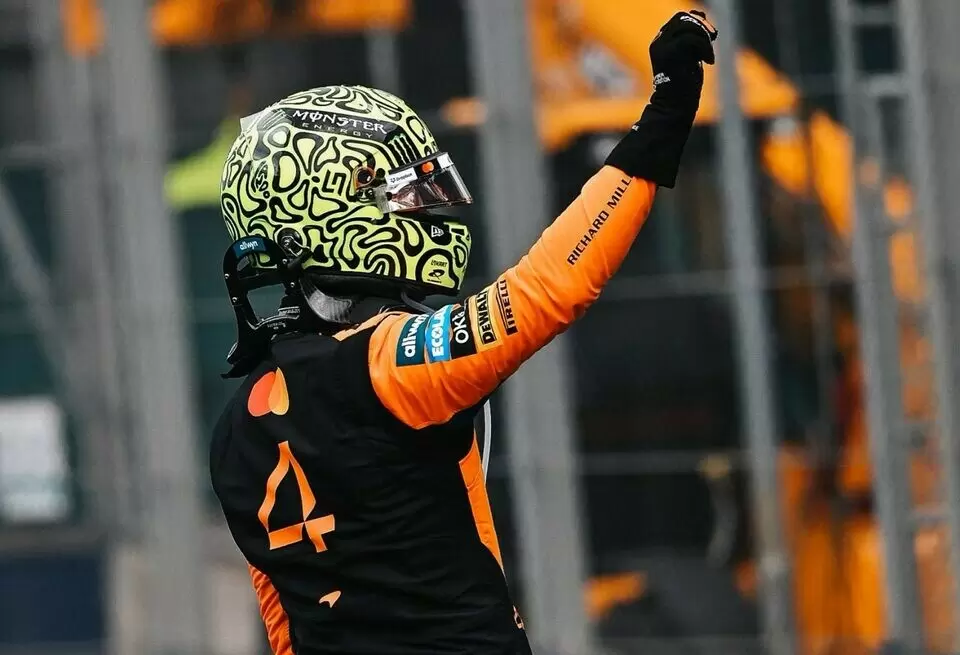 Ландо Норрис на старте в Абу-Даби: время избавиться от сомнений