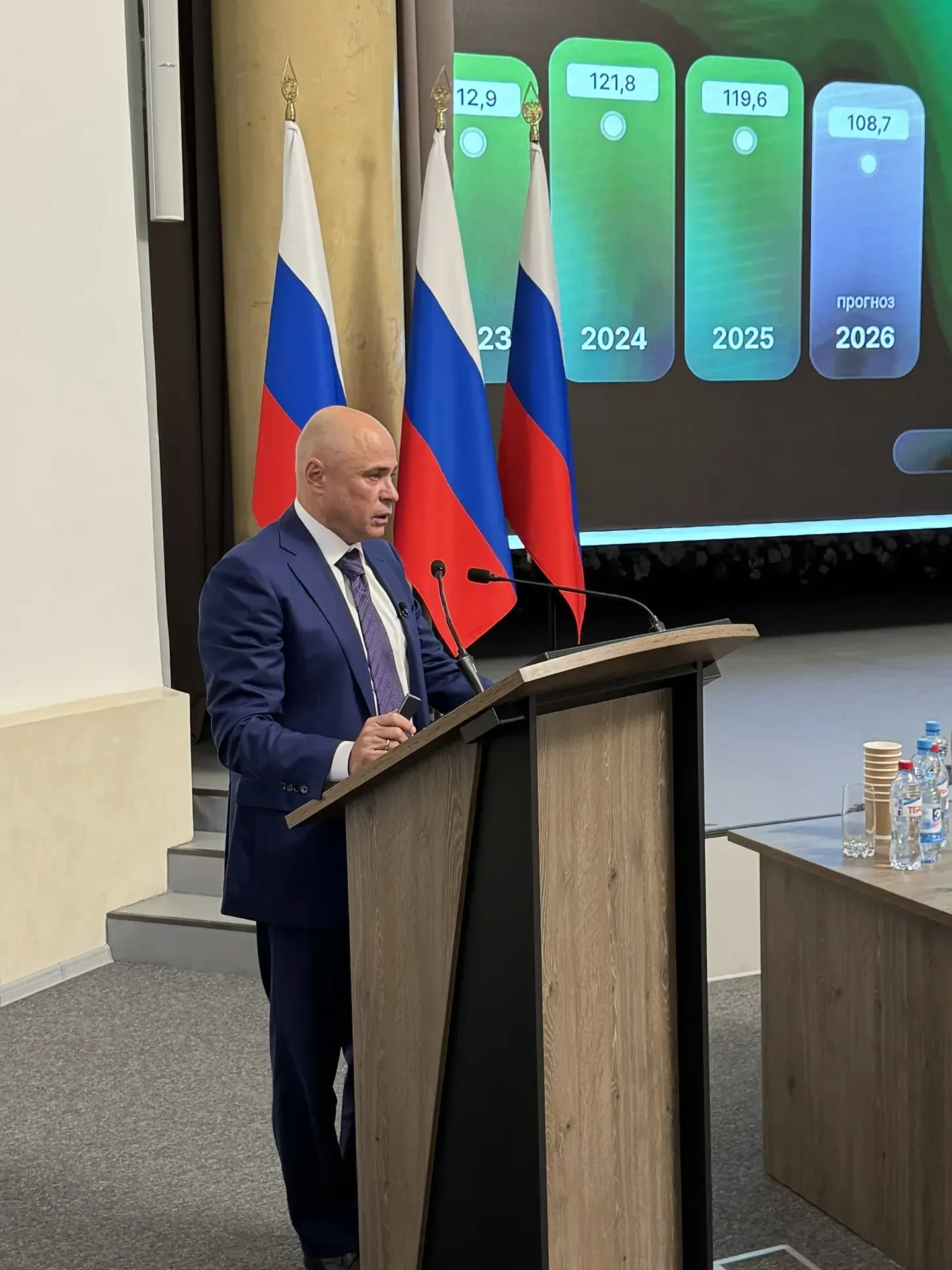 Губернатор Игорь Артамонов сегодня представляет отчёт о деятельности правительства Липецкой области за 2025 год