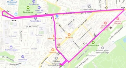 Дороги в центре Липецка перекроют на время проведения легкоатлетической эстафеты