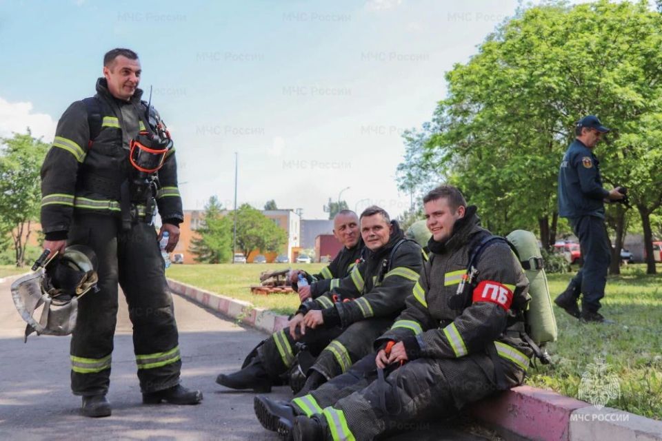 Определено лучшее звено ГДЗС Липецкого территориального пожарно-спасательного гарнизона Определено лучшее звено ГДЗС Липецкого территориального пожарно-спасательного гарнизона