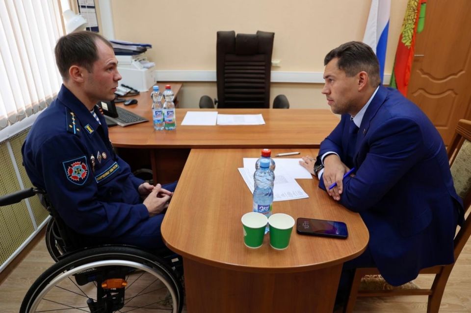 Спикер облсовета Владимир Сериков провёл личный приём жителей