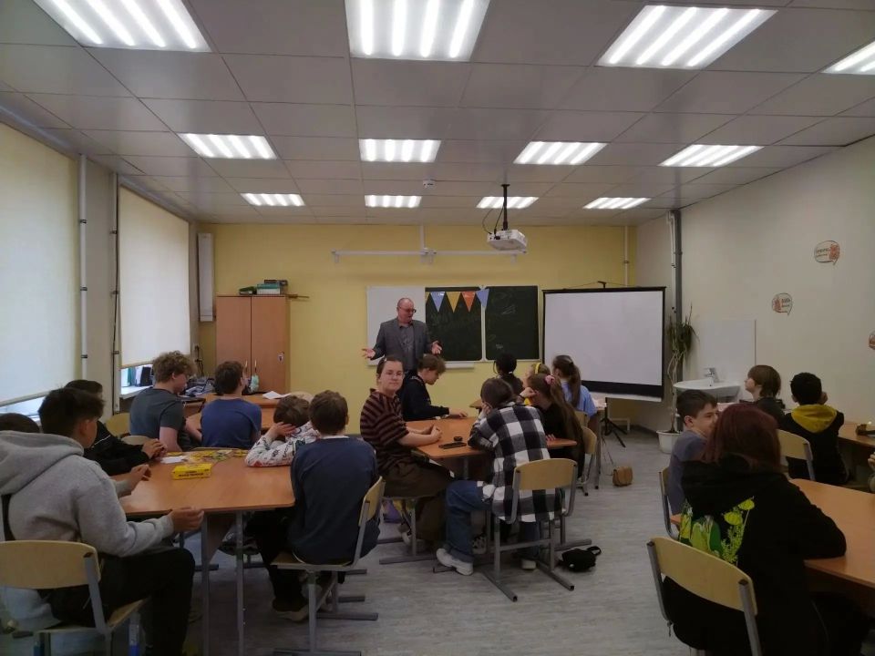 Встреча с учениками 14-ого лицея Встреча с учениками 14-ого лицея
