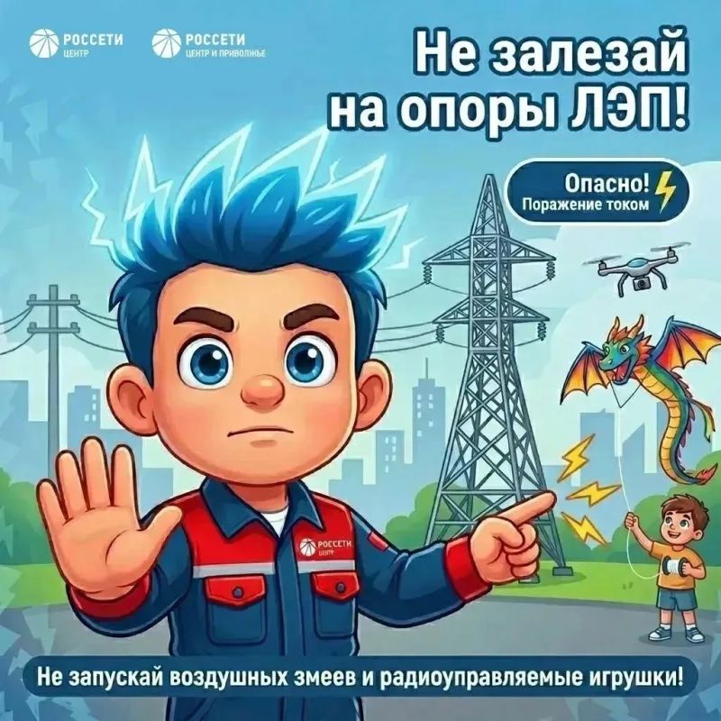 В дни летних каникул энергетики напоминают детям и родителям о правилах электробезопасности В дни летних каникул энергетики напоминают детям и родителям о правилах электробезопасности