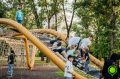 Канатная площадка «Лазалка» в Нижнем парке снова открыта