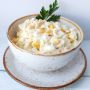 Нежный белковый салат с курицей и грибами для вашего стола
