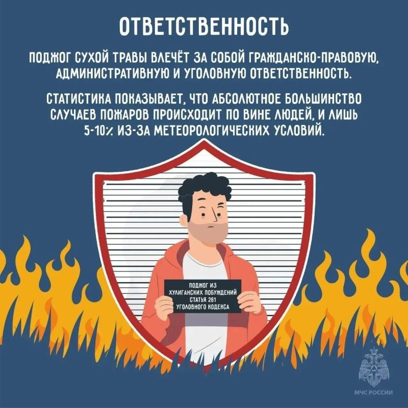 Дымом от травы можно отравиться, предупреждают липчан спасатели Дымом от травы можно отравиться, предупреждают липчан спасатели
