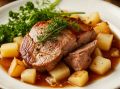 Сытный ужин с свининой и репой: простой рецепт для всей семьи
