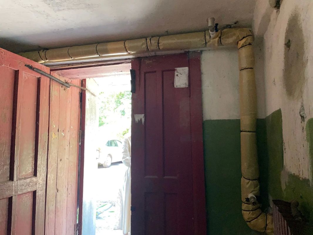 В мкр. Дачный обновили систему теплоснабжения В мкр. Дачный обновили систему теплоснабжения