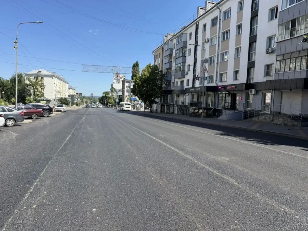 На улице Советской в Липецке стало комфортнее На улице Советской в Липецке стало комфортнее