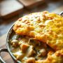 Жюльен с курицей и грибами