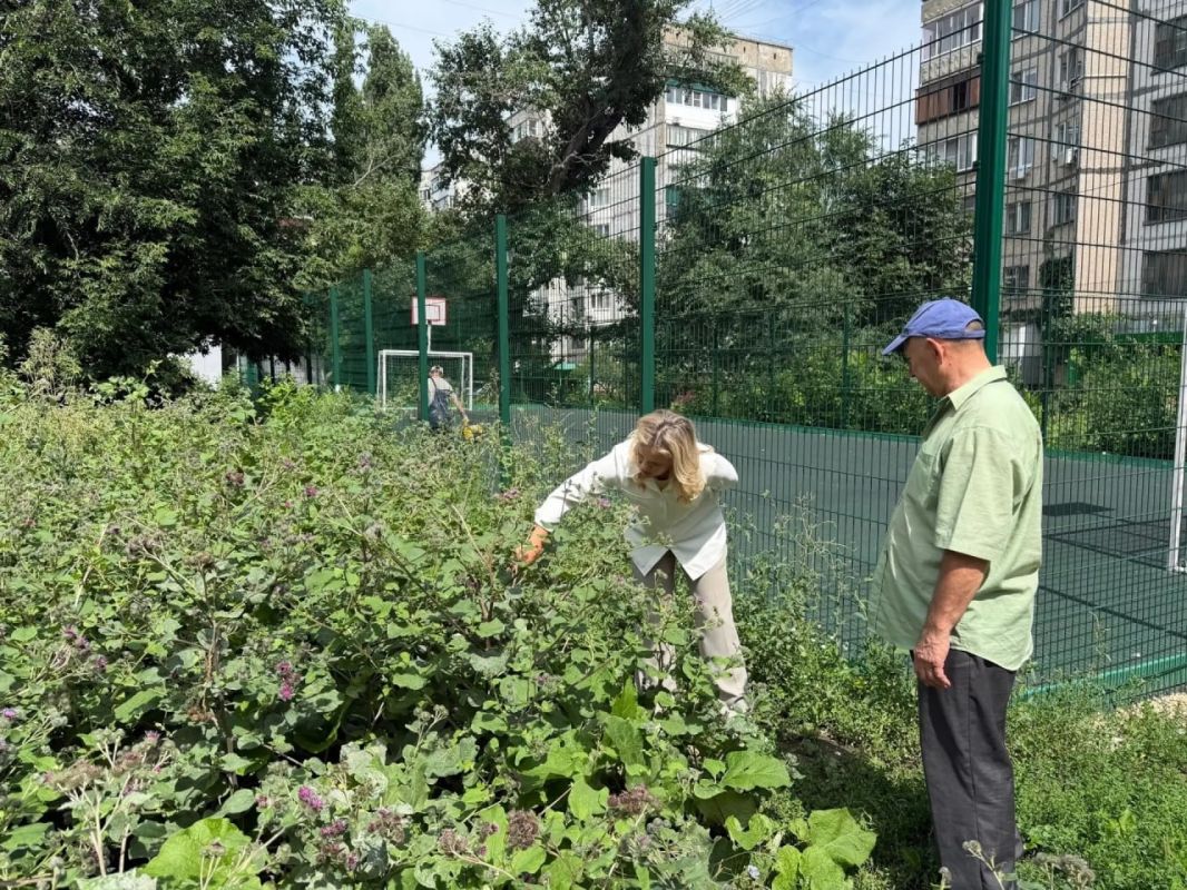 Депутат облсовета Елена Богомолова провела мониторинг состояния спортивных и придомовых площадок Депутат облсовета Елена Богомолова провела мониторинг состояния спортивных и придомовых площадок