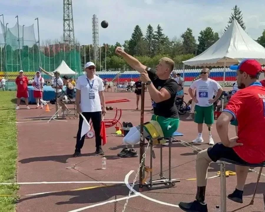Золото, серебро и бронзу везут липецкие ветераны СВО с Всероссийских соревнований по лёгкой атлетике для спортсменов с поражением опорно-двигательного аппарата Золото, серебро и бронзу везут липецкие ветераны СВО с Всероссийских соревнований по лёгкой атлетике для спортсменов с поражением опорно-двигательного аппарата