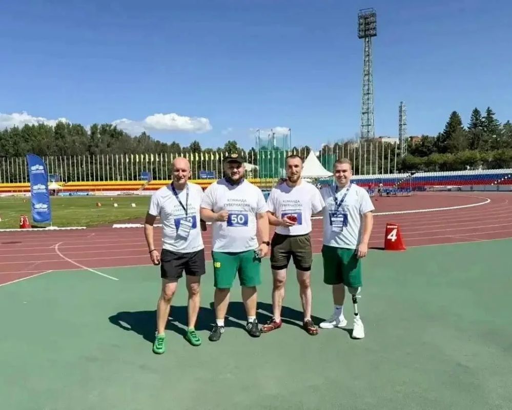 Золото, серебро и бронзу везут липецкие ветераны СВО с Всероссийских соревнований по лёгкой атлетике для спортсменов с поражением опорно-двигательного аппарата Золото, серебро и бронзу везут липецкие ветераны СВО с Всероссийских соревнований по лёгкой атлетике для спортсменов с поражением опорно-двигательного аппарата
