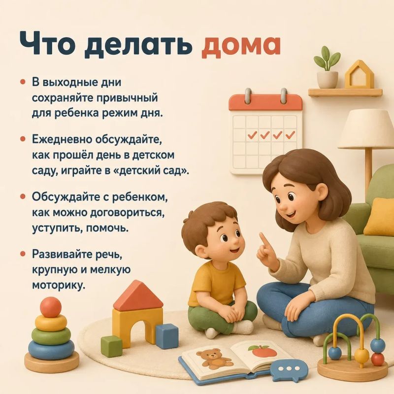 Первые дни в детском саду — волнительный этап не только для ребенка, но и для всей семьи Первые дни в детском саду — волнительный этап не только для ребенка, но и для всей семьи