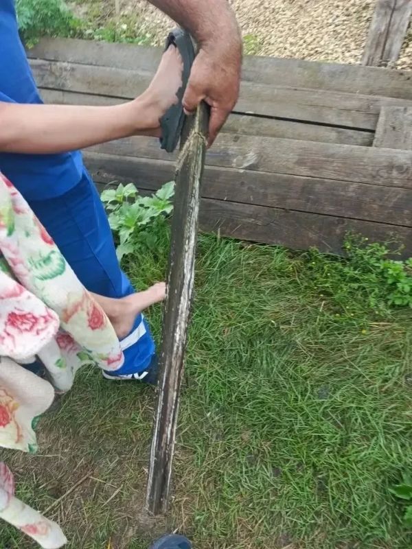 Насквозь пробил стопу 8-летней девочки из ЛО ржавый строительный гвозь, торчащий из доски Насквозь пробил стопу 8-летней девочки из ЛО ржавый строительный гвозь, торчащий из доски