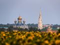 Открыточный Задонск в подсолнухах снял Иван Мосьянов
