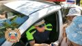 В Елецком округе автоинспекторы приняли участие в детском празднике, посвященном Дню государственного флага России