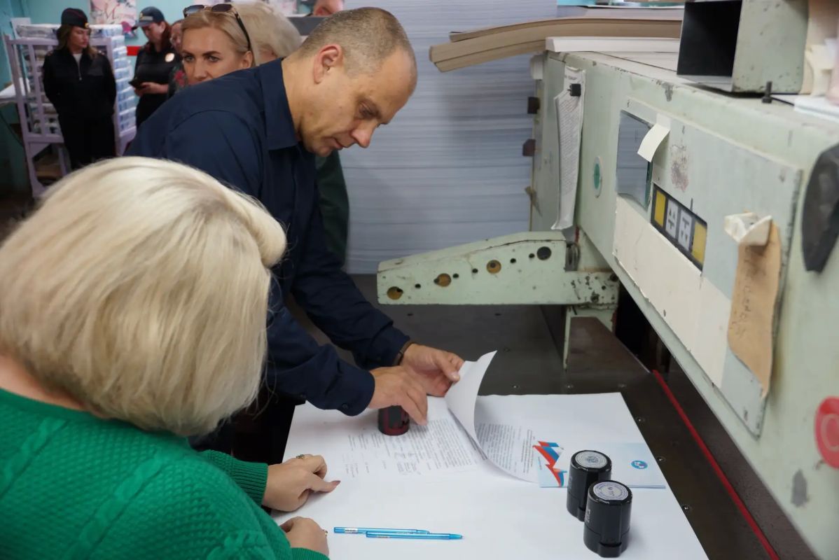 Изготовлен тираж бюллетеней для голосования на выборах депутатов ГосДумы девятого созыва Изготовлен тираж бюллетеней для голосования на выборах депутатов ГосДумы девятого созыва