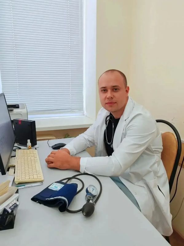 Новый терапевт пришёл на работу в Грязинскую райбольницу