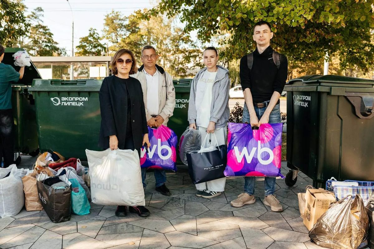 Семь тонн ненужных вещей вытащили из своих гардеробных жители Липецка Семь тонн ненужных вещей вытащили из своих гардеробных жители Липецка