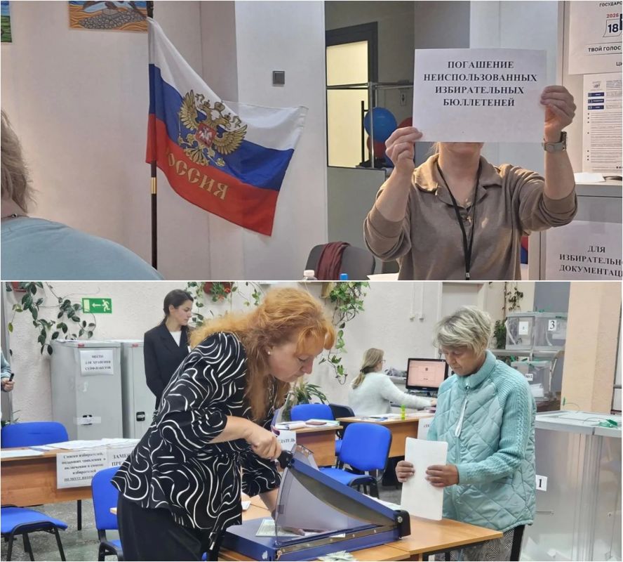 Начался подсчет голосов. В 20.00 закончилось голосование на выборах депутатов Государственной Думы девятого созыва