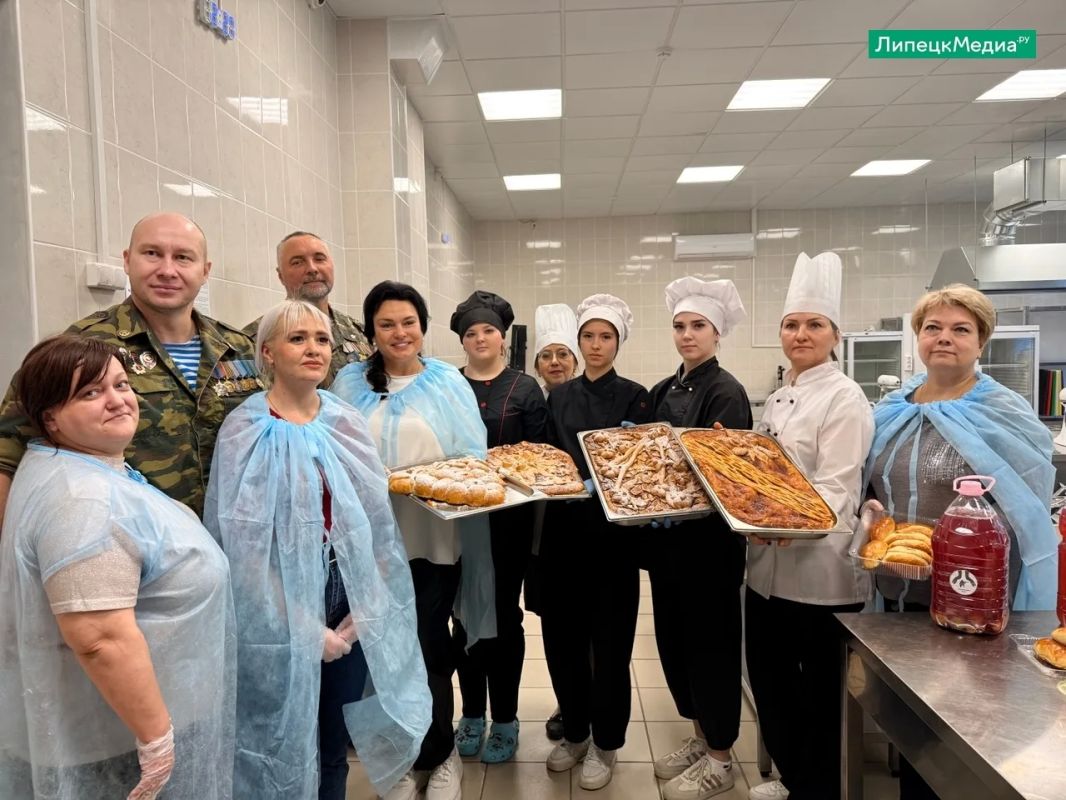 Липчане испекли пироги для бойцов СВО Липчане испекли пироги для бойцов СВО