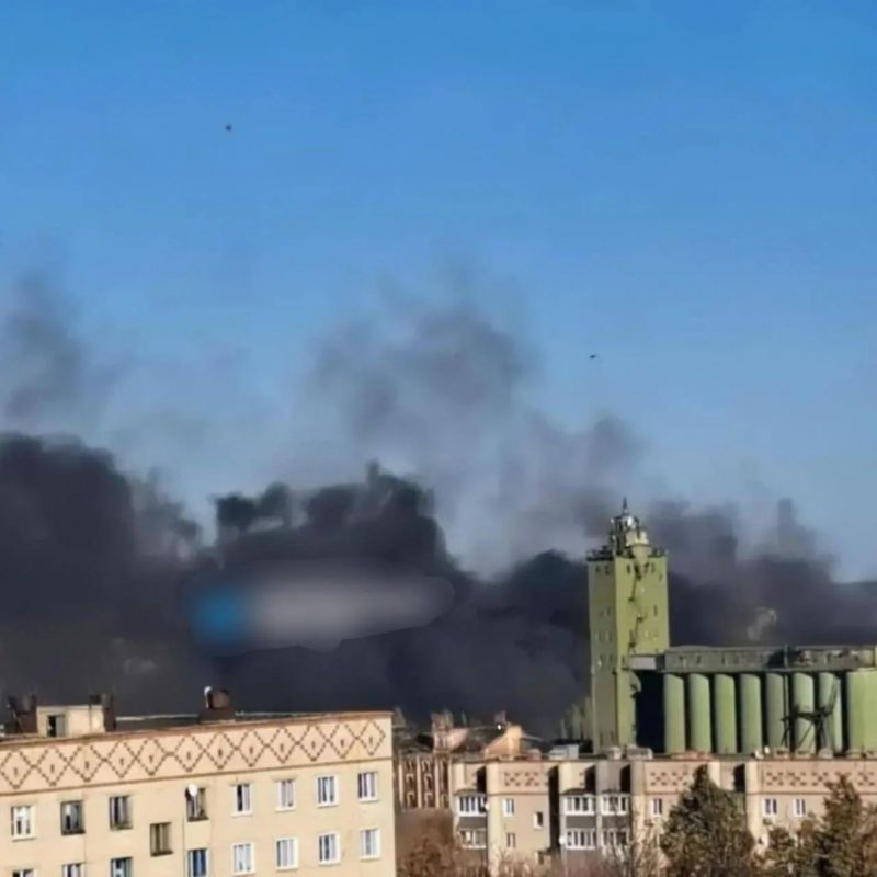 Завод «Энергия» в Липецкой области после ударов ракетами Завод «Энергия» в Липецкой области после ударов ракетами