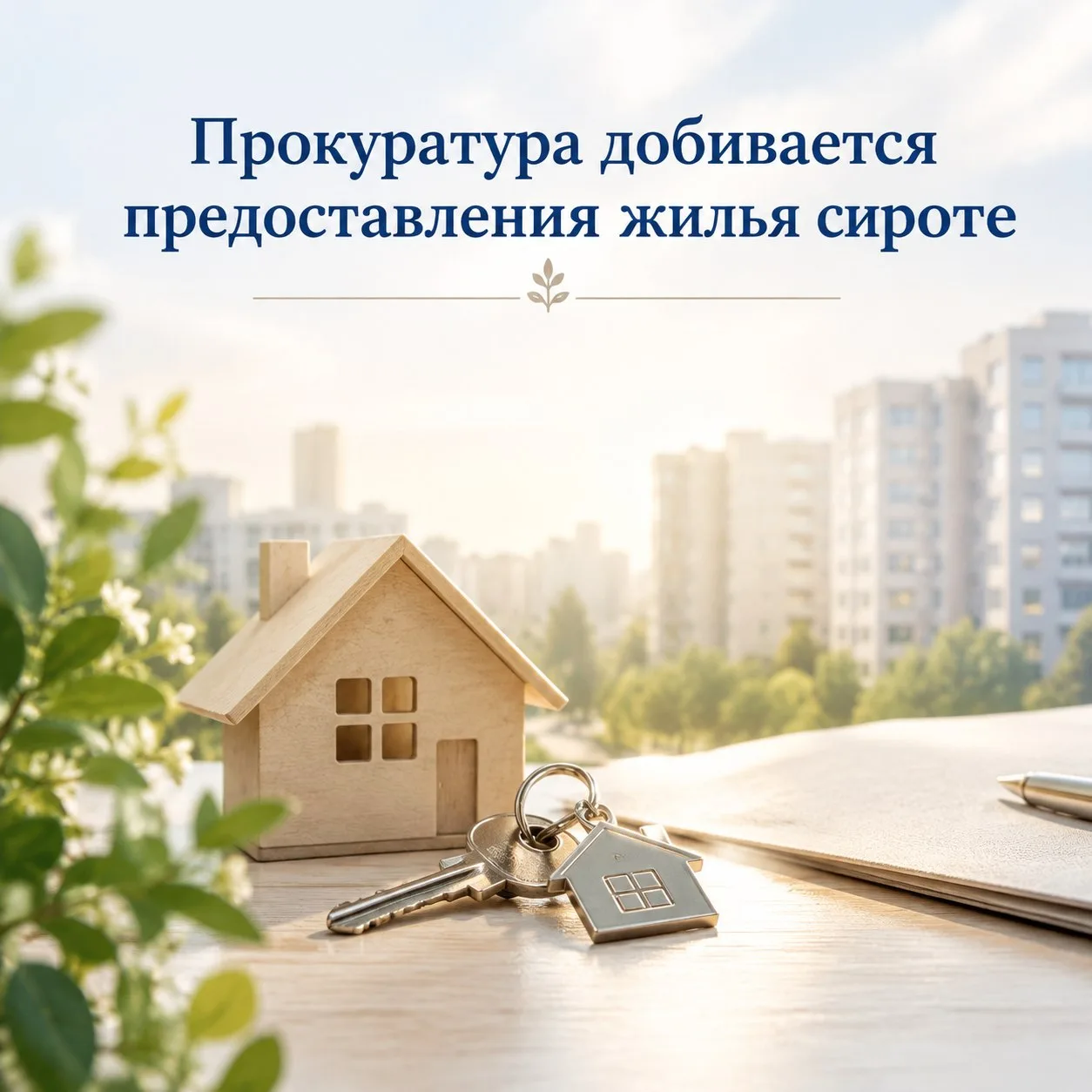 Прокуратура добивается предоставления жилья сироте